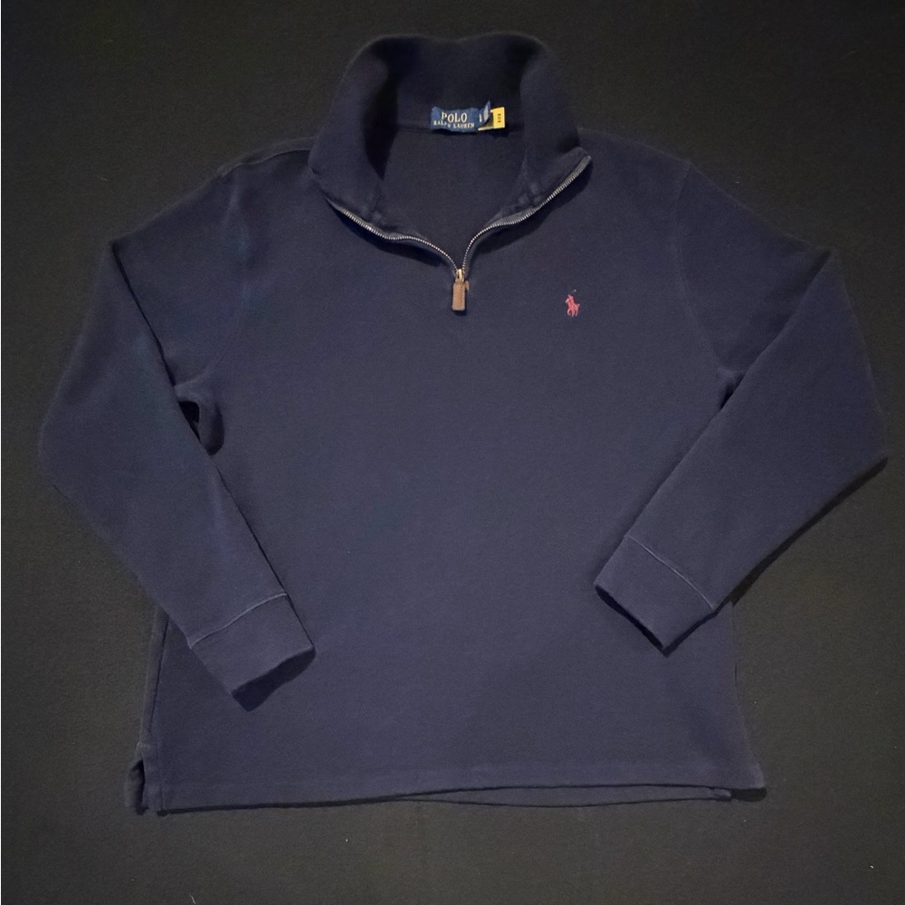 Polo Ralph Lauren Estate Rib Sweater‎ Mens XL Dark Blue